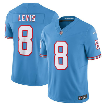 Will Levis Tennessee Titans Alternate Oilers Throwback Vapor F.U.S.E. Limited Jersey - Light Blue | Nike outlet