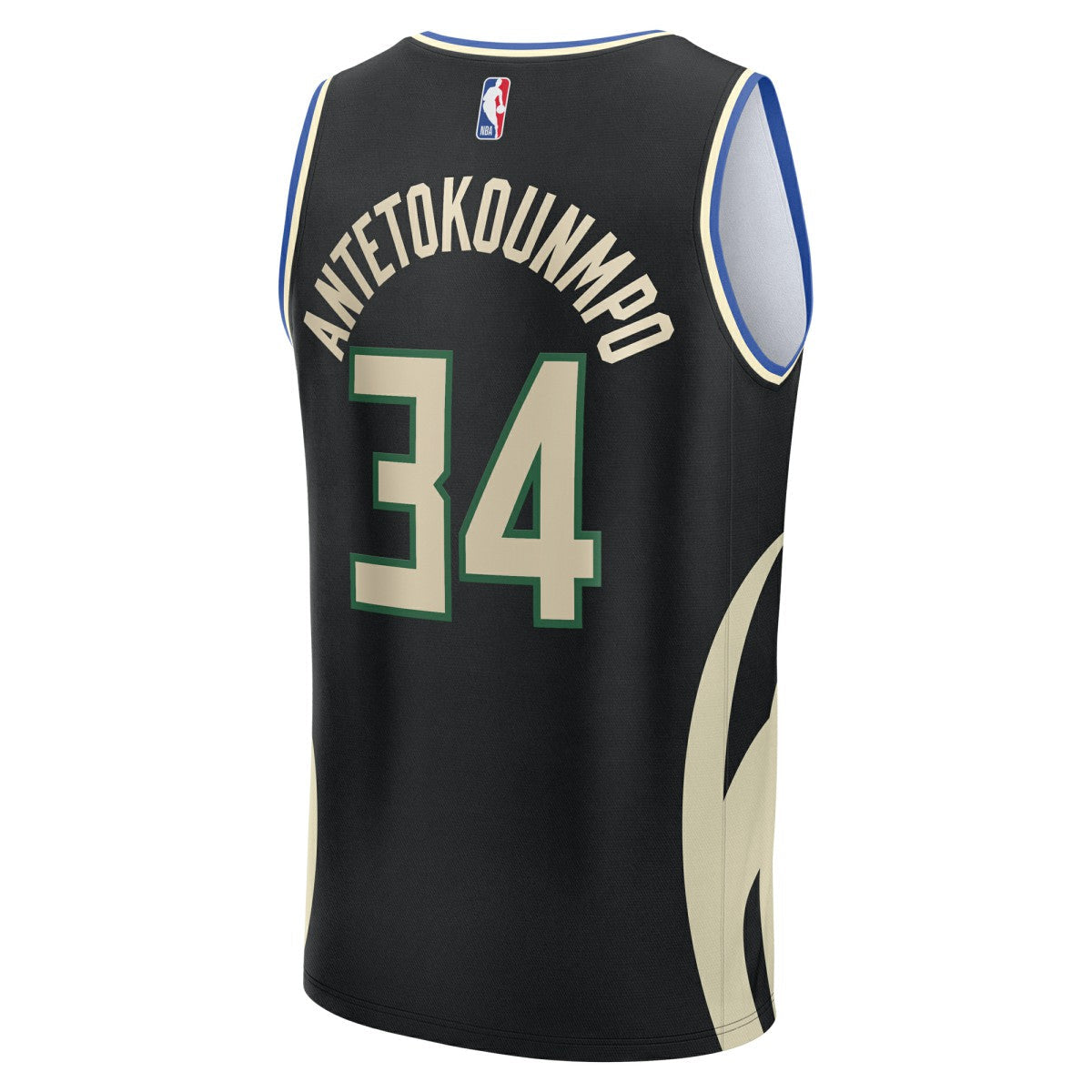 Giannis Antetokounmpo Milwaukee Bucks Fast Break Replica Player Jersey - Statement Edition - Black | Fanatics discount