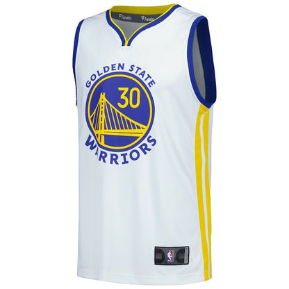 Stephen Curry Golden State Warriors Fast Break Replica Player Jersey sale - Association Editi- White | Fanatics online