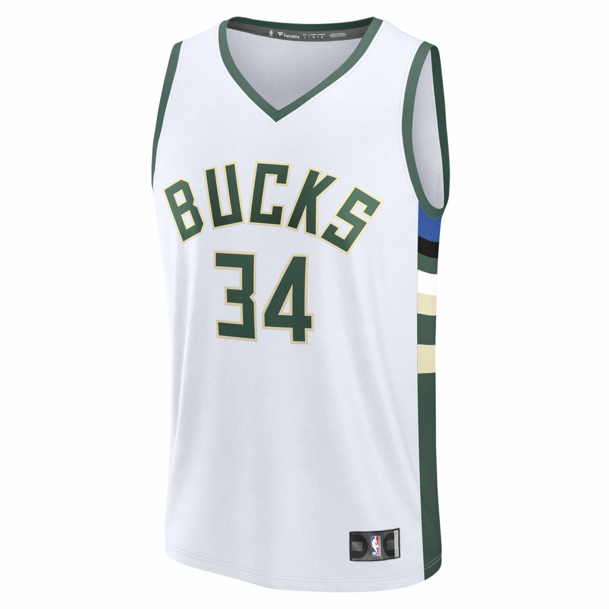 Giannis Antetokounmpo Milwaukee Bucks Youth Fast Break Replica Player Jersey - Association Edition - White | Fanatics discount