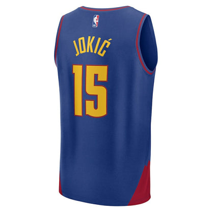 Nikola Jokic Denver Nuggets Youth Fast Break Replica Player Jersey sale - Statement Editi- Blue | Fanatics on sale