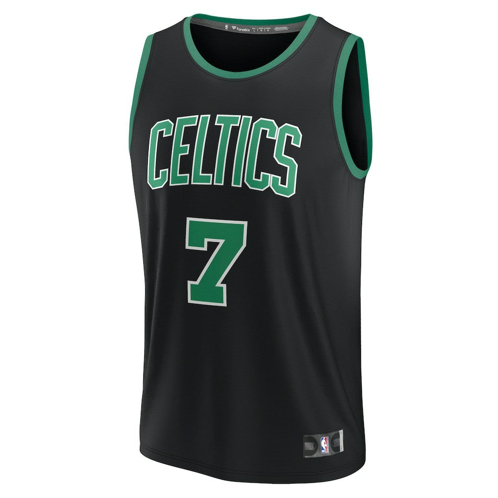 Jaylen Brown Boston Celtics Youth Fast Break Replica Player Jersey - Statement Edition - Black | Fanatics discount
