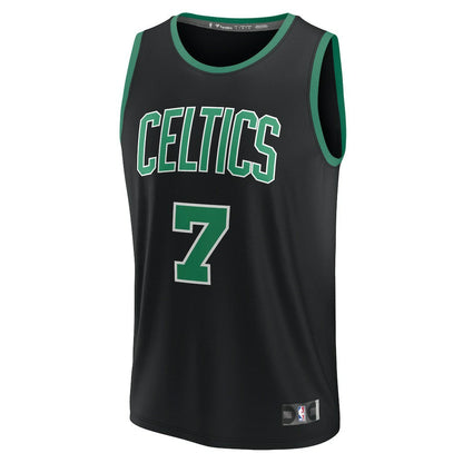Jaylen Brown Boston Celtics Youth Fast Break Replica Player Jersey - Statement Edition - Black | Fanatics discount