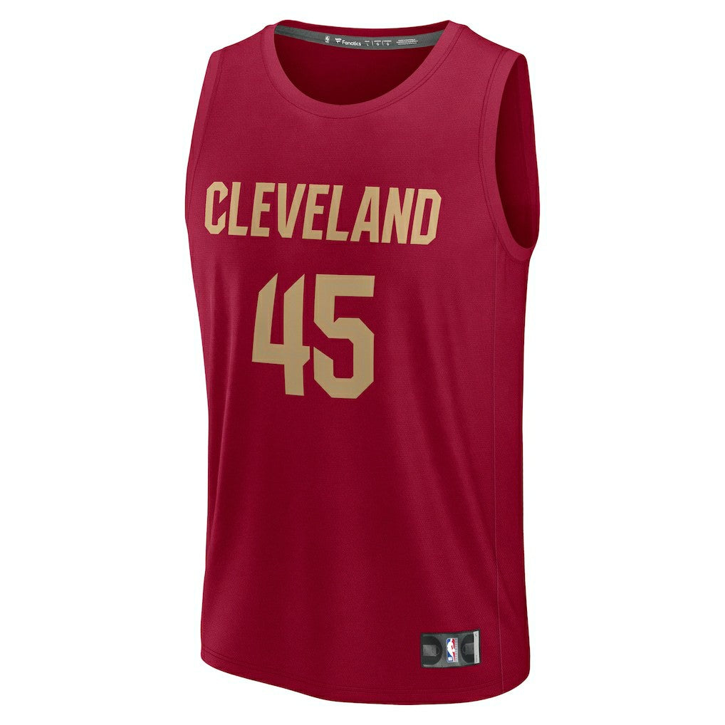 Donovan Mitchell Cleveland Cavaliers Youth Fast Break Replica Player Jersey sale - Icon Editi- Wine | Fanatics discount
