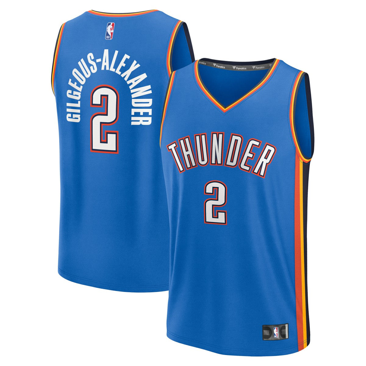 Shai Gilgeous-Alexander Oklahoma City Thunder Youth Fast Break Replica Player Jersey - Icon Edition - Blue | Fanatics cheap