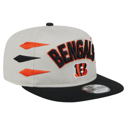 Cincinnati Bengals New Era Athletic Golfer Snapback Hat - Stone/Orange discount