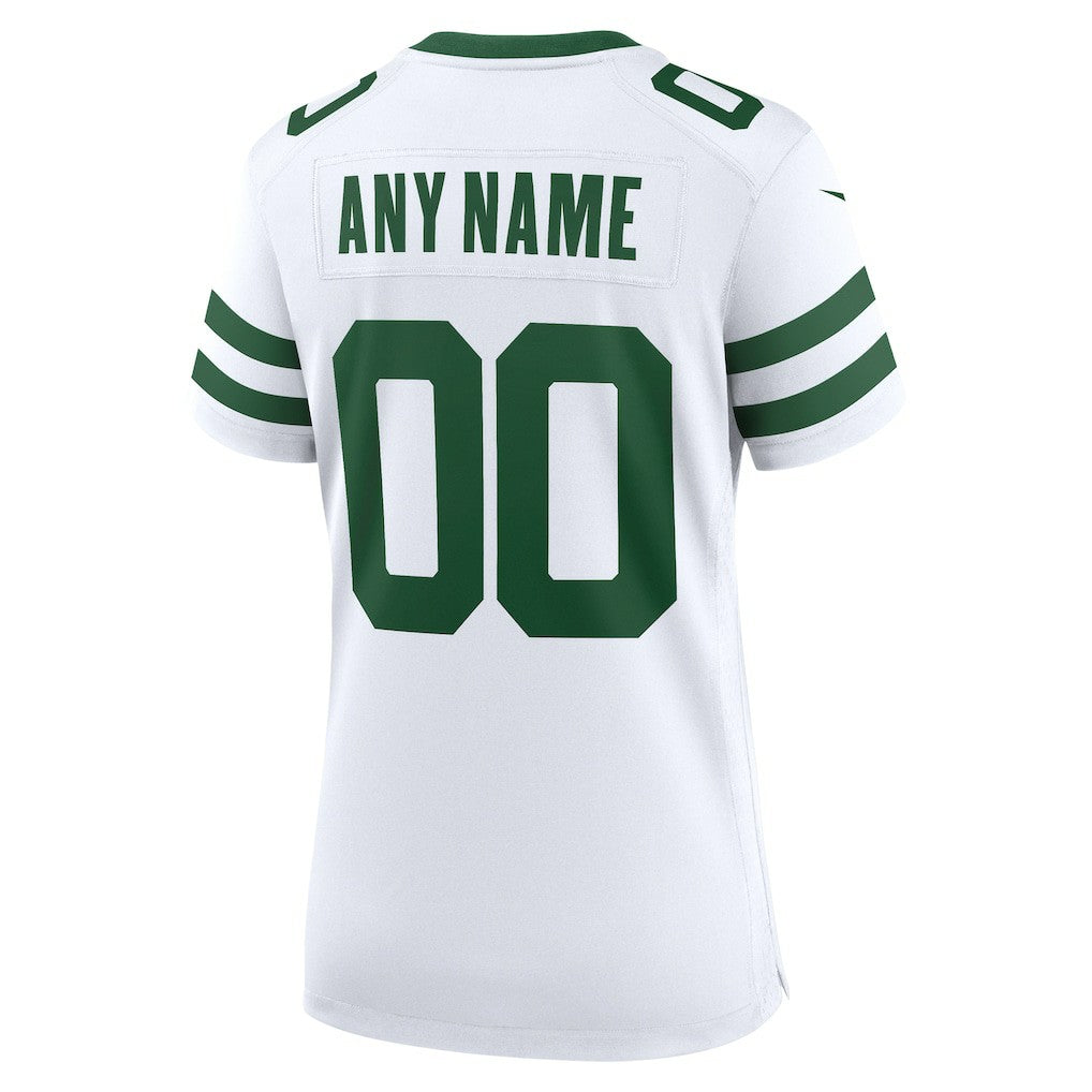 New York Jets Women's Custom Game Jersey - Legacy White | Nike on sale