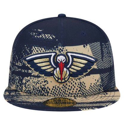 New Orleans Pelicans Tip-Off 59FIFTY Fitted Hat - Navy | New Era online