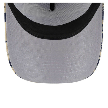 New Orleans Pelicans Tip Off A-Frame Trucker 9FORTY Adjustable Hat - Navy/Gold | New Era discount