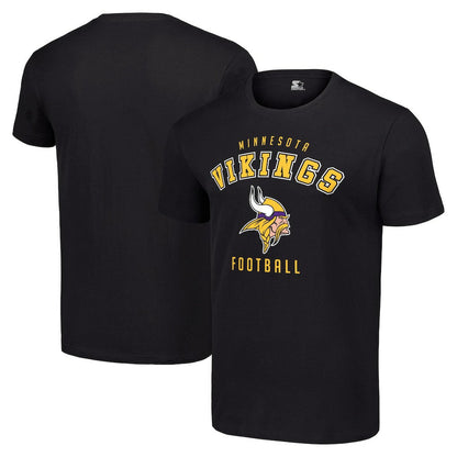 Minnesota Vikings Starter Logo T-Shirt - Black on sale