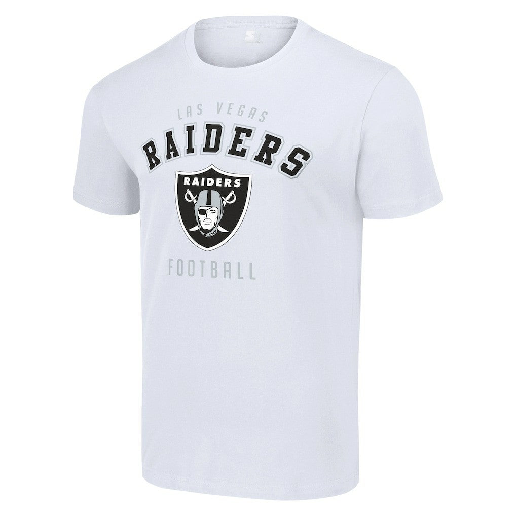 Las Vegas Raiders Starter Logo T-Shirt - White discount