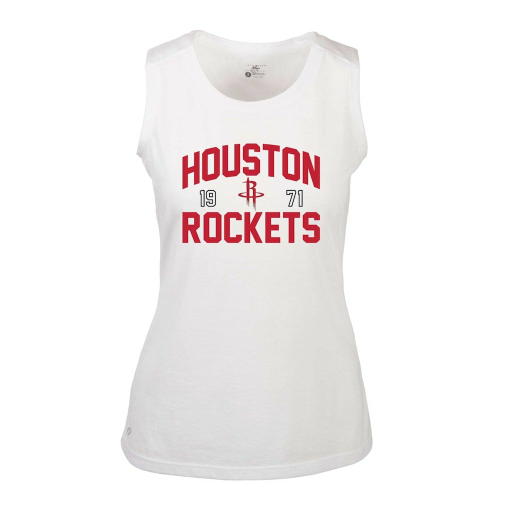Houston Rockets Levelwear Women's Macy Tank Top - White sale