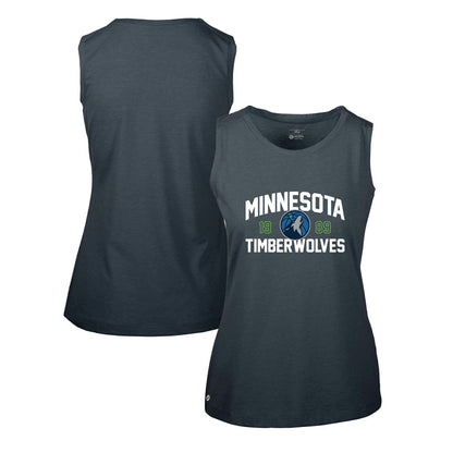 Minnesota Timberwolves Levelwear Women's Macy Tank Top - Navy on sale