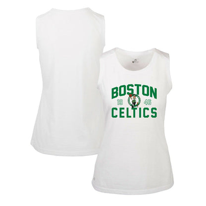 Boston Celtics Levelwear Women's Macy Tank Top - White shop