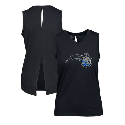 Orlando Magic Levelwear Women's Paisley Core V-Neck Tank Top - Black cheap