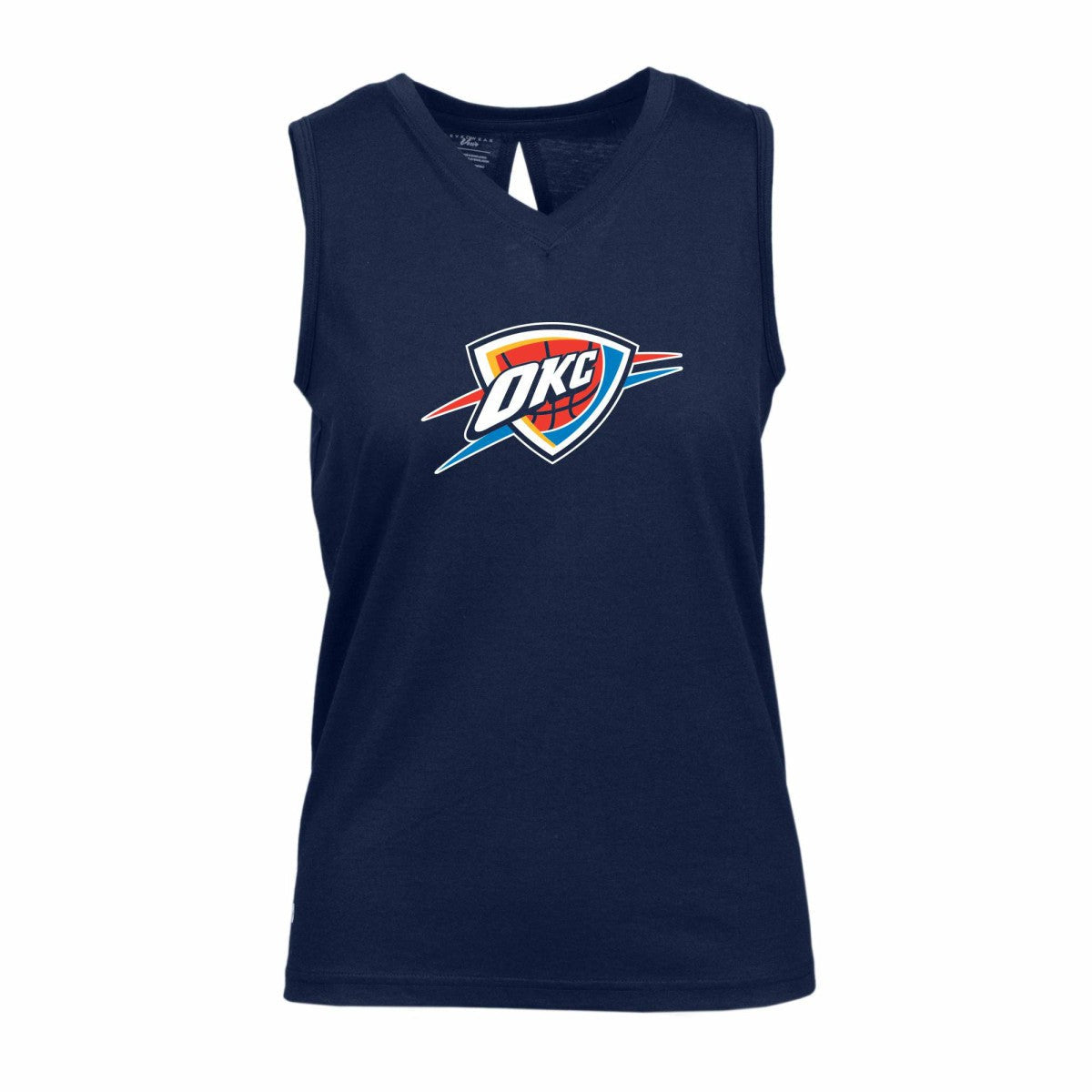 Oklahoma City Thunder Levelwear Women's Paisley Core V-Neck Tank Top - Navy outlet