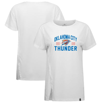 Oklahoma City Thunder Levelwear Women's Influx T-Shirt - White discount