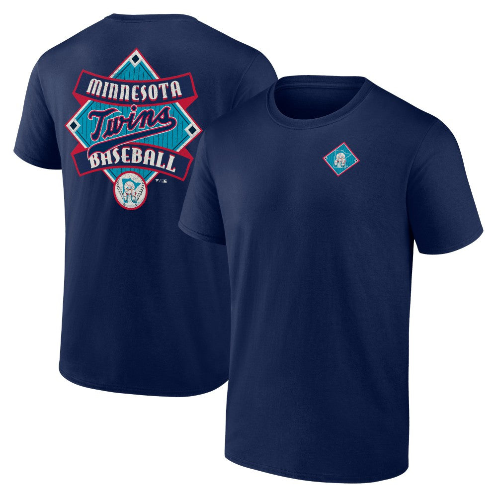 Minnesota Twins Cooperstown Collection Field Play T-Shirt - Navy