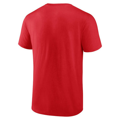 Atlanta Hawks Blocked Out T-Shirt - Red online
