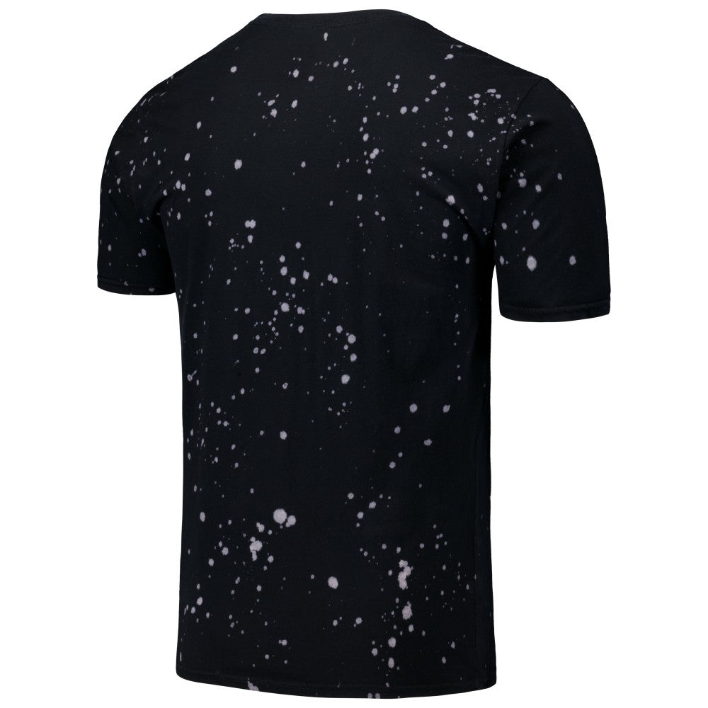 Houston Astros Majestic Threads Splatter T-Shirt - Black/White