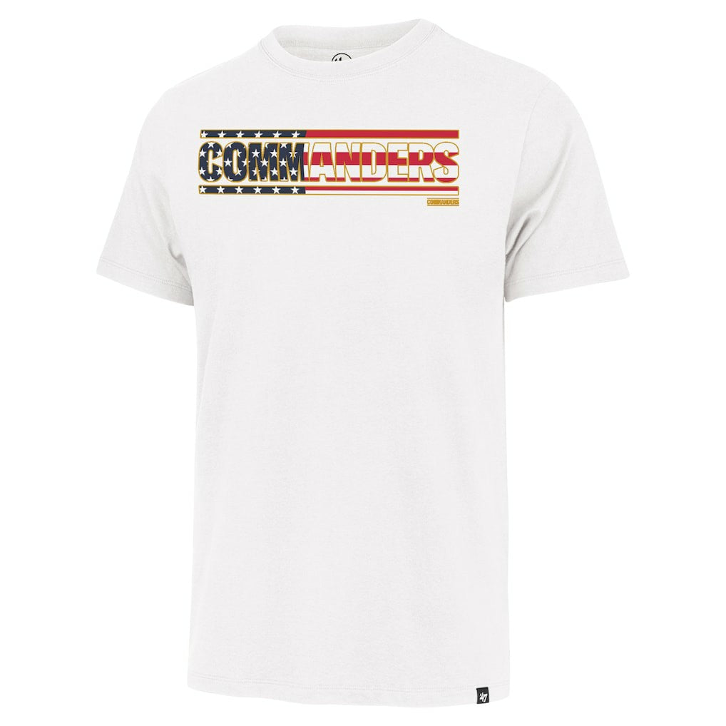 Washington Commanders '47 Flag Script Franklin T-Shirt - White outlet