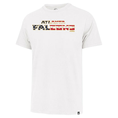Atlanta Falcons '47 Flag Script Franklin T-Shirt - White discount
