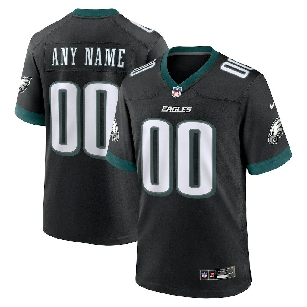 Philadelphia Eagles Alternate Custom Game Jersey - Black | Nike online