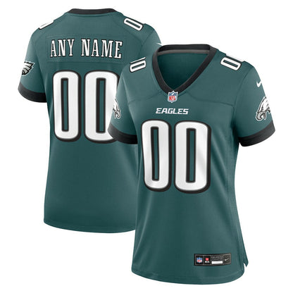 Philadelphia Eagles Women's Custom Game Jersey - Midnight Green | Nike sale