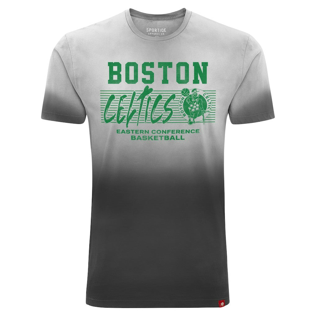 Boston Celtics Sportiqe Unisex Bingham Sun-Fade T-Shirt - Black on sale