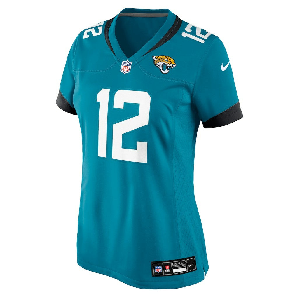 Travis Hunter Jacksonville Jaguars Women's 2025 NFL Draft First Round Pick Team Game Player Jersey - Teal | Nike discount