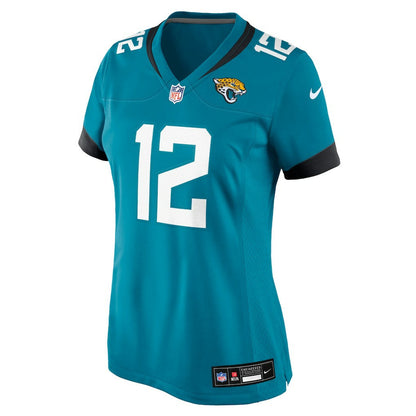 Travis Hunter Jacksonville Jaguars Women's 2025 NFL Draft First Round Pick Team Game Player Jersey - Teal | Nike discount