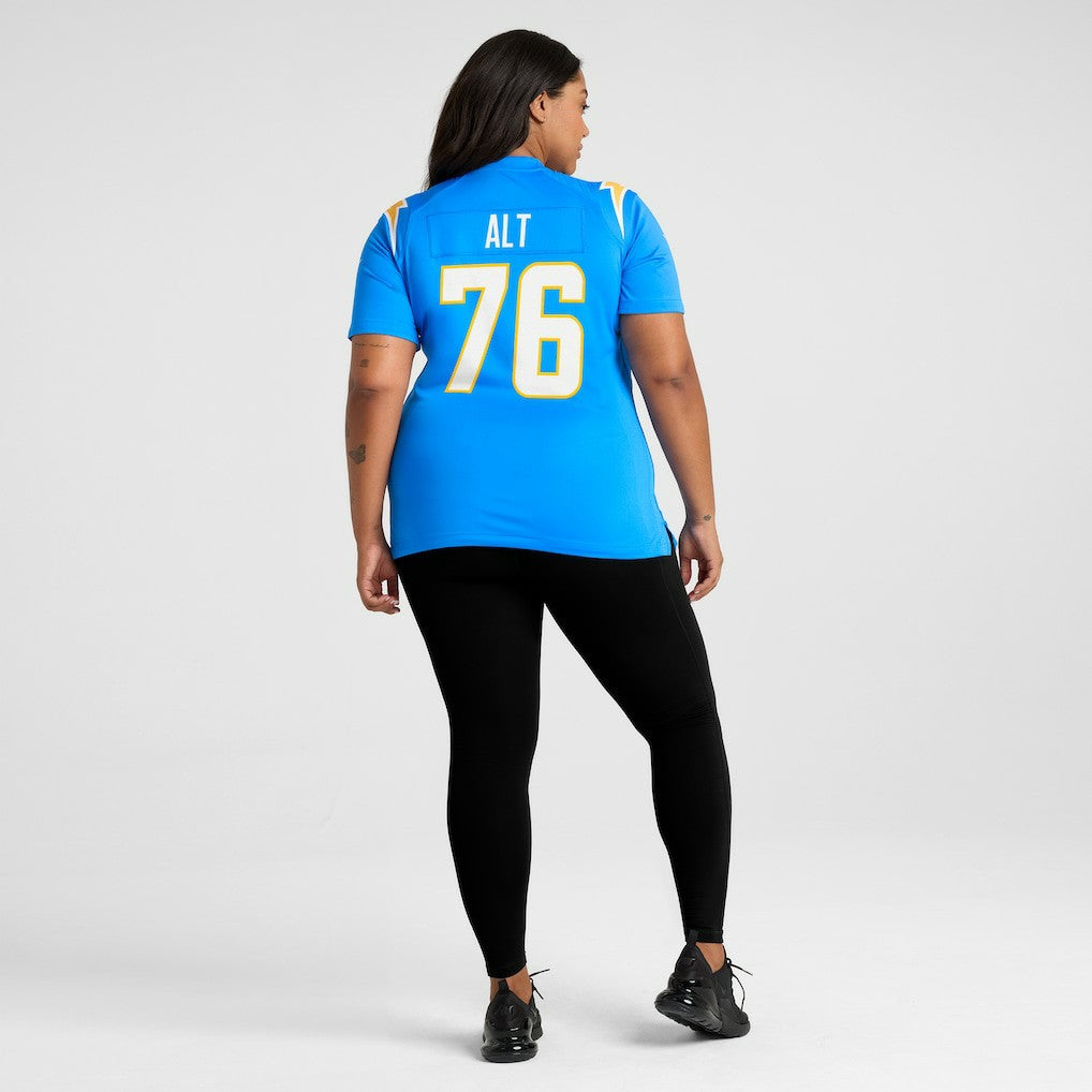 Joe Alt Los Angeles Chargers Women's 2024 NFL Draft First Round Pick Player Game Jersey - Powder Blue | Nike cheap