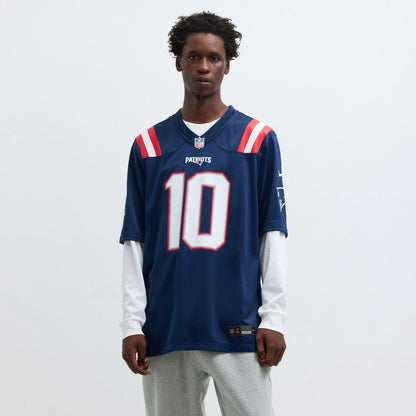 Drake Maye New England Patriots Player Game Jersey - Navy | Nike on sale