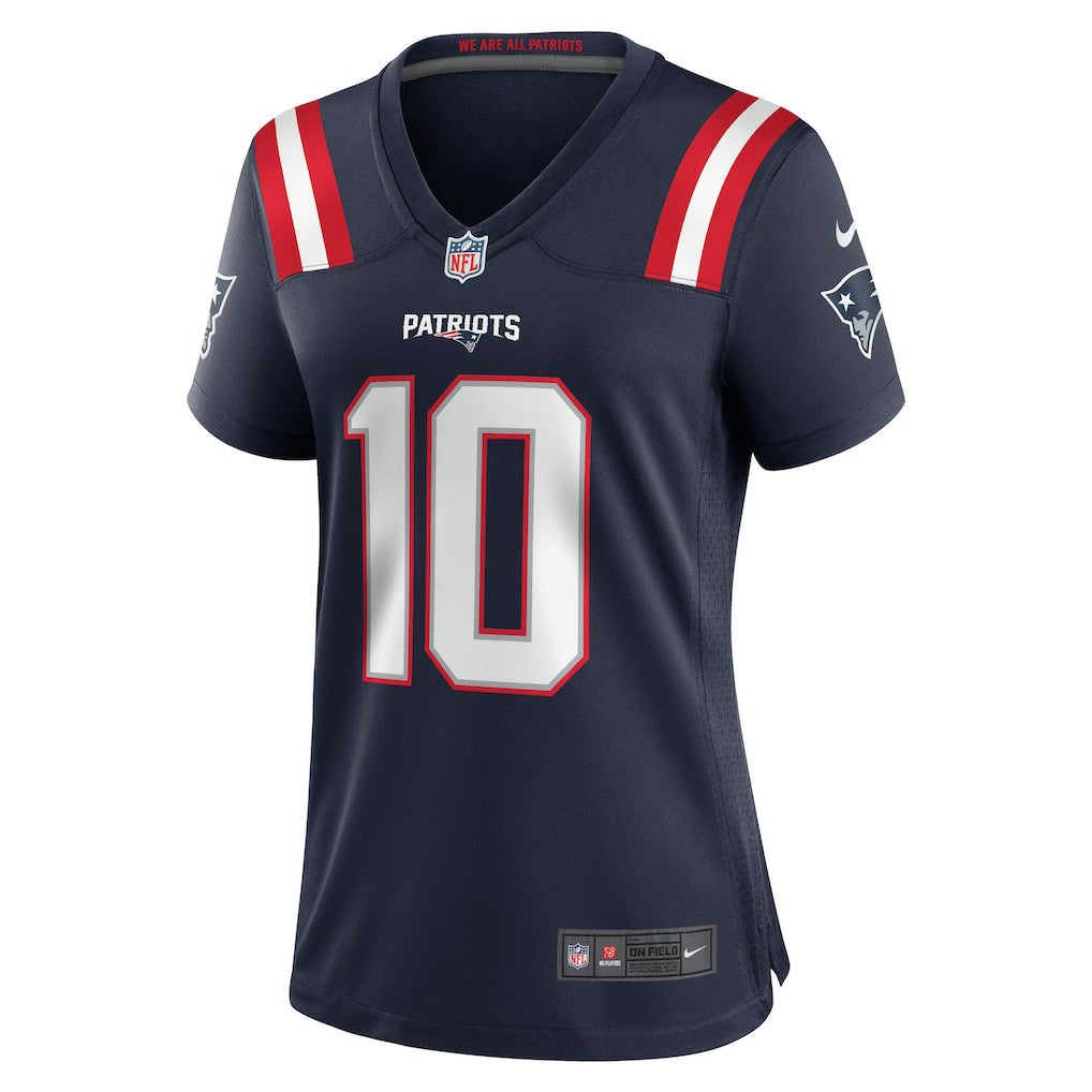 Drake Maye New England Patriots Women's Player Game Jersey - Navy | Nike for sale