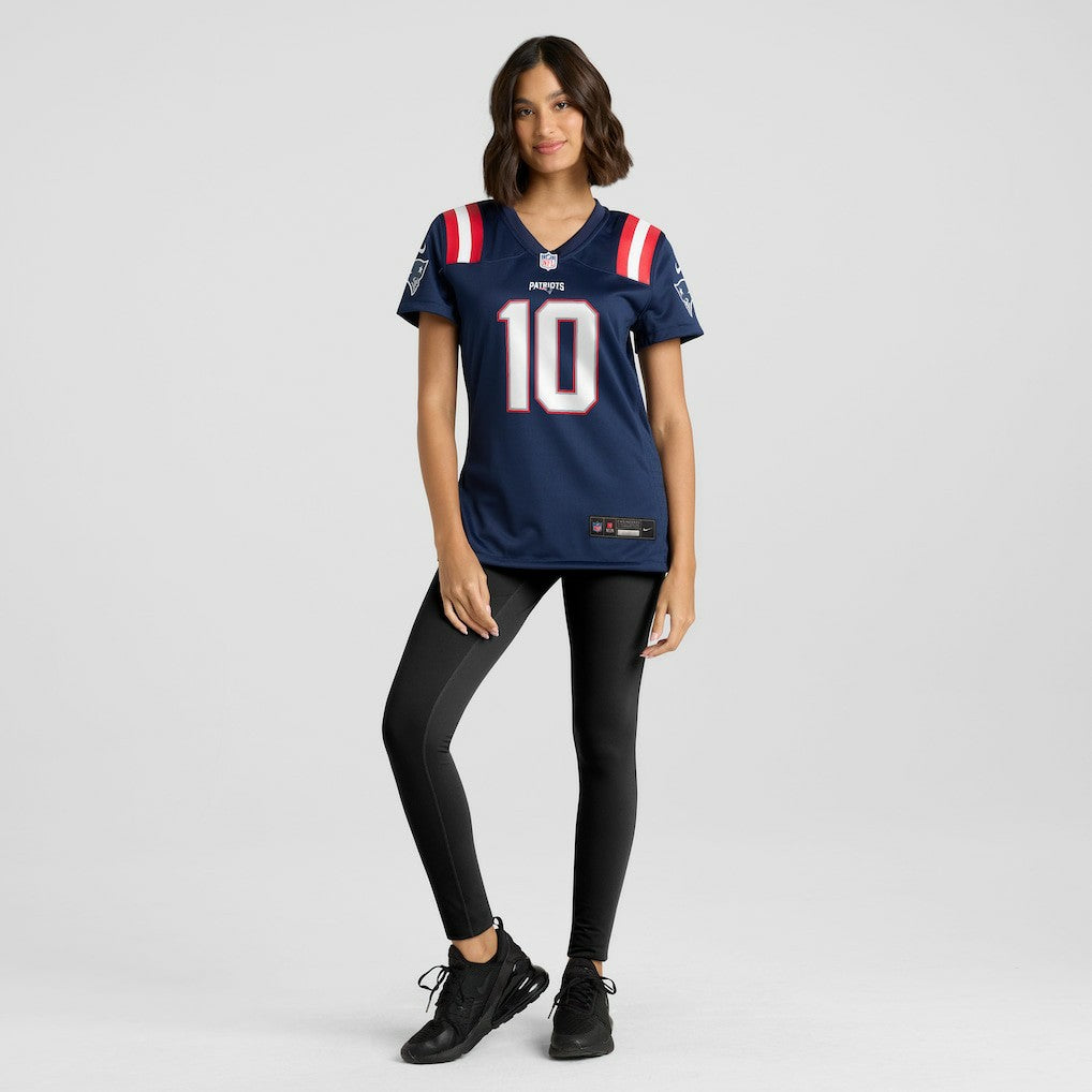 Drake Maye New England Patriots Women's Player Game Jersey - Navy | Nike for sale