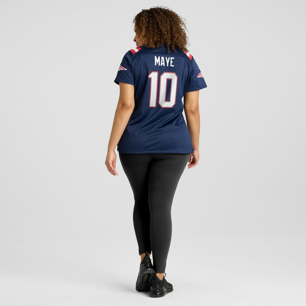 Drake Maye New England Patriots Women's Player Game Jersey - Navy | Nike for sale