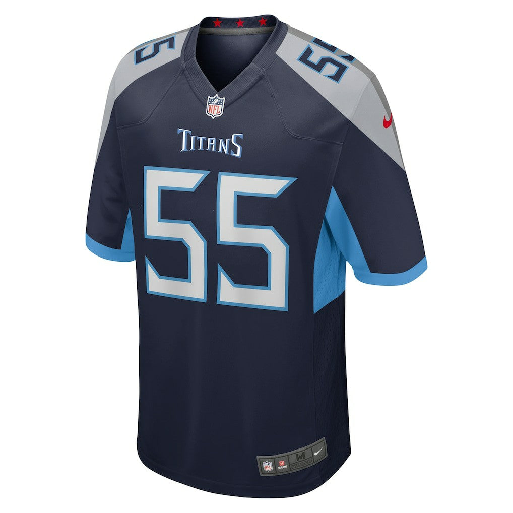 JC Latham Tennessee Titans Player Game Jersey - Navy | Nike for sale