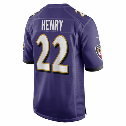 Derrick Henry Baltimore Ravens Game Player Jersey - Purple | Nike sale