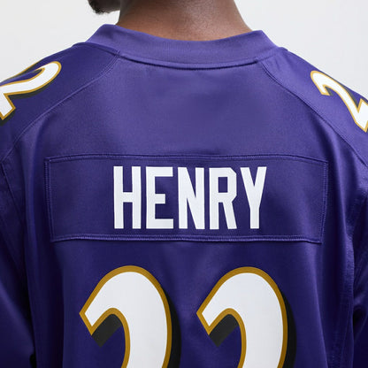 Derrick Henry Baltimore Ravens Game Player Jersey - Purple | Nike sale