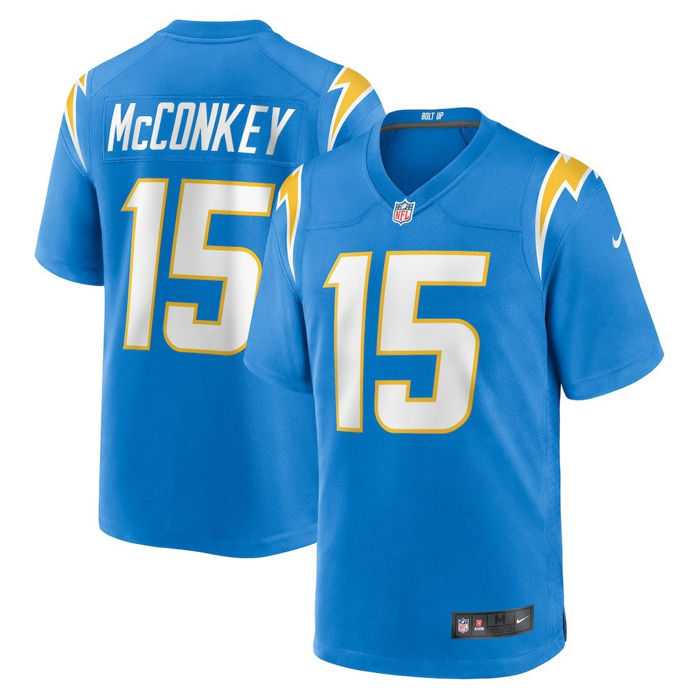 Ladd McConkey Los Angeles Chargers Player Game Jersey - Powder Blue | Nike on sale