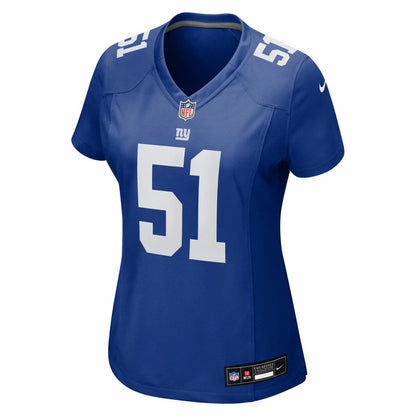 Abdul Carter New York Giants Women's First Round Pick Game Jersey - Royal | Nike sale