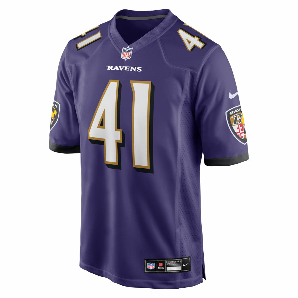 Dre'Mont Jones Baltimore Ravens Team Game Jersey - Purple | Nike cheap