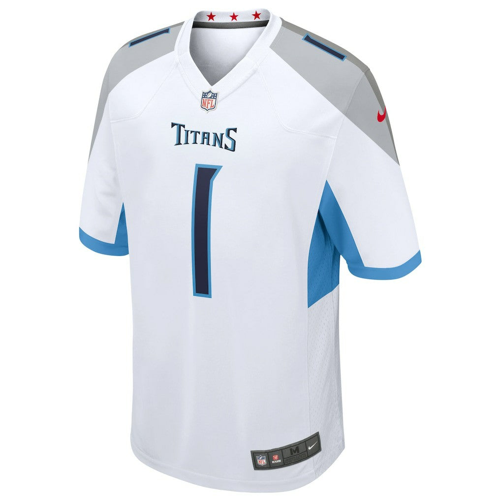 Cameron Ward Tennessee Titans 2025 NFL Draft First Round Pick Game Jersey - White | Nike discount