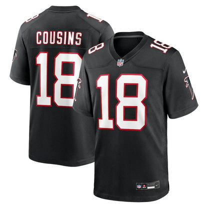 Kirk Cousins Atlanta Falcons Alternate Game Player Jersey - Black | Nike discount