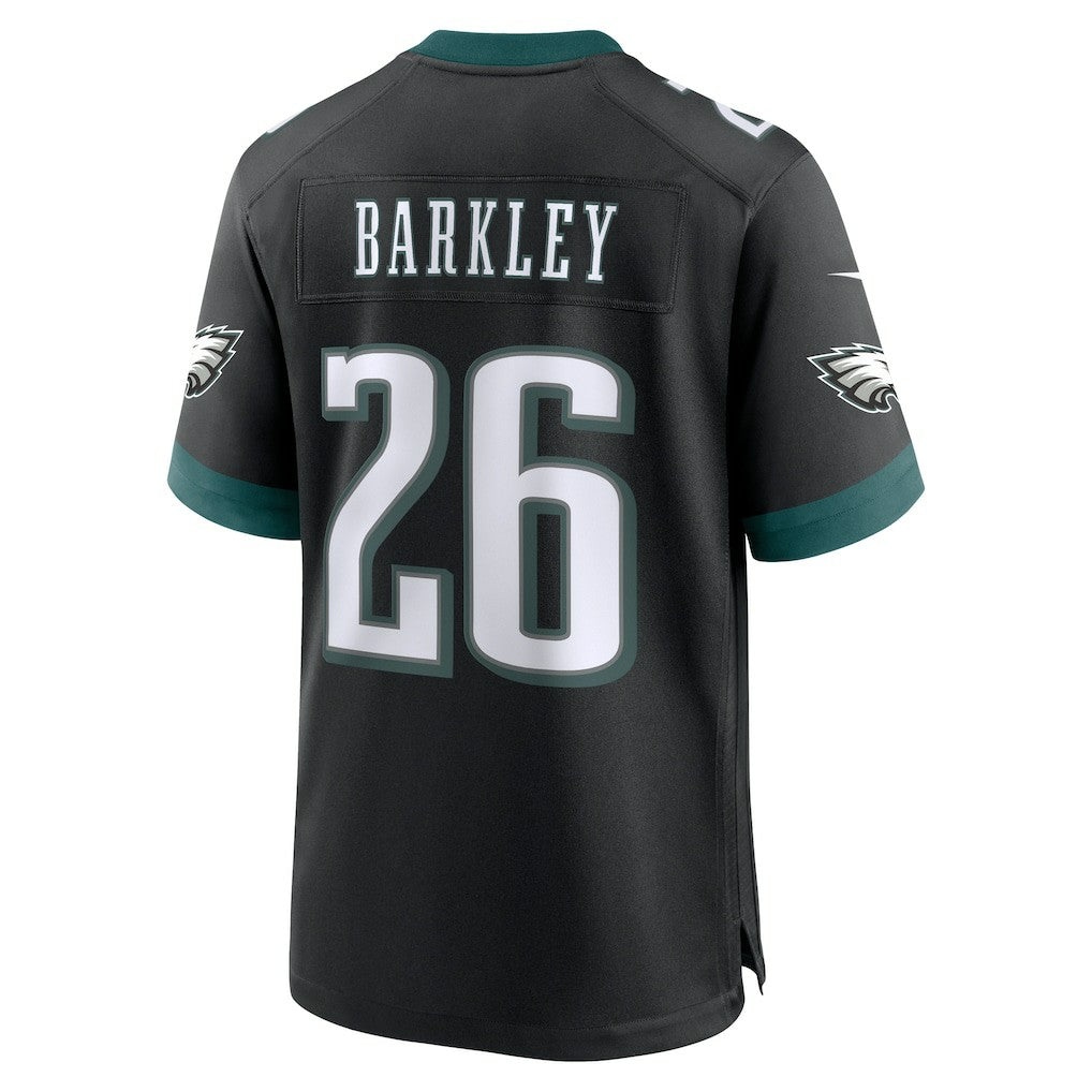 Saquon Barkley Philadelphia Eagles Alternate Game Jersey - Black | Nike for sale