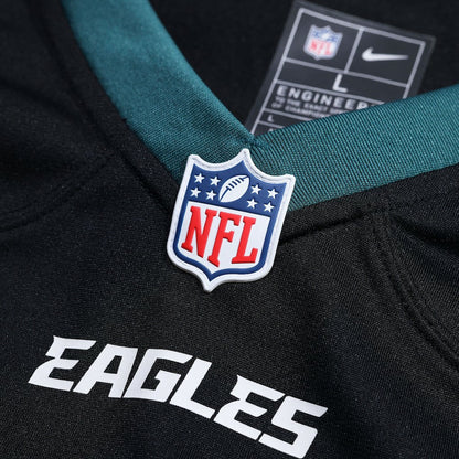 Saquon Barkley Philadelphia Eagles Alternate Game Jersey - Black | Nike for sale