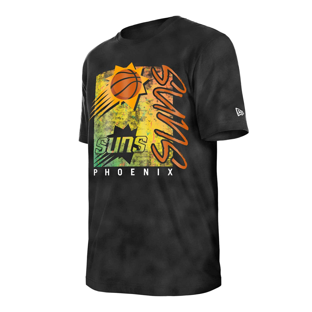Phoenix Suns Sport Classics Enzyme Wash Oversized T-Shirt - Black | New Era shop