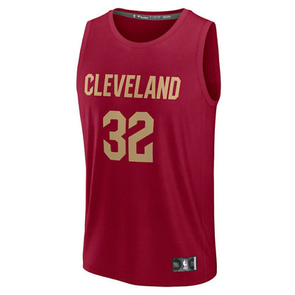 Dean Wade Cleveland Cavaliers Fast Break Player Jersey sale - Icon Editi- Wine | Fanatics shop