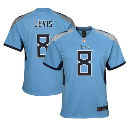 Will Levis Tennessee Titans Youth Game Jersey - Light Blue | Nike online
