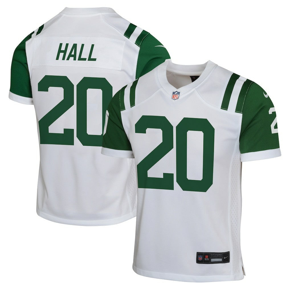 Breece Hall New York Jets Youth Game Jersey - White | Nike online